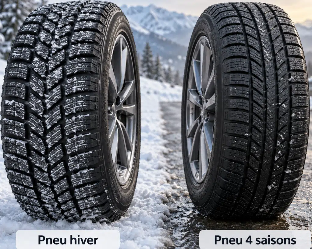 Pneus hiver ou 4 saisons : que choisir en Ardenne ?